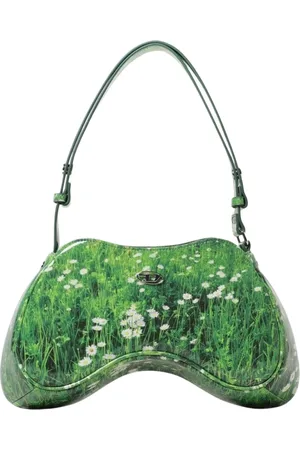 Diesel Taske, Dame, Grøn, ONE SIZE, Uld, Grøn Daisy Field Skuldertaske