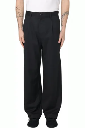 Carhartt Bukser, Herre, Sort, W34, Bomuld, Sorte regelmæssige arbejdsbukser