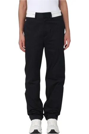 Palm Angels Bukser, Herre, Sort, M, Uld, Stilfulde sorte herrebukser