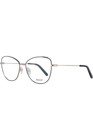 Bally Tilbehør, Dame, Gul, ONE SIZE, Uld, Sort Cat Eye Optiske Rammer