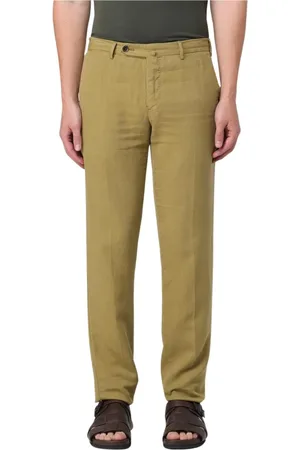PT Torino Bukser, Herre, Grøn, XL, Beige Casual Bukser