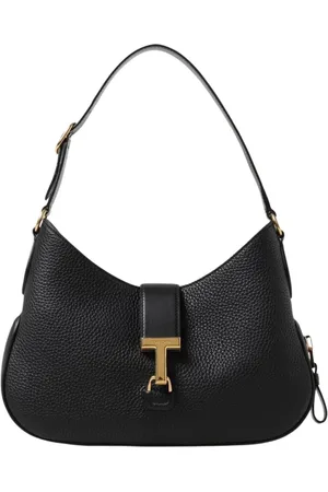 Tom Ford Taske, Dame, Sort, ONE SIZE, Uld, Sort læder skuldertaske