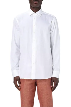 Etro Skjorte, Herre, Hvid, L, Hvid Button-Up Skjorte til Mænd