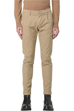 FAY Bukser, Herre, , W33, Blå Slim Fit Chinos Bukser