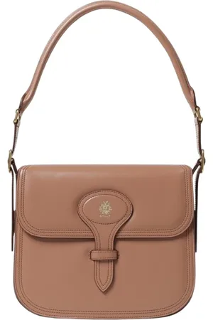 Bally Taske, Dame, Brun, ONE SIZE, Uld, Beige Læder Skuldertaske