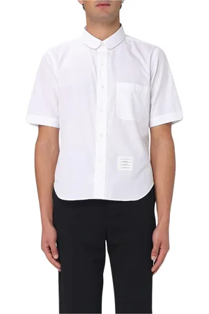 Thom Browne Skjorte, Herre, Hvid, M, Bomuld, Klassisk Hvid Oxford Skjorte