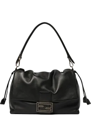 Fendi Taske, Dame, Sort, ONE SIZE, Uld, Forever Skuldertaske Sort