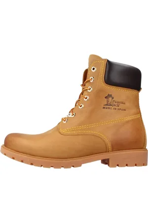 Panama Jack Sko, Herre, Brun, 46 EU, Uld, Lace-up Støvler