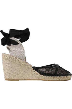 MALONE SOULIERS Sko, Dame, Sort, 37 EU, Uld, Sorte Blonde Espadrille Kiler