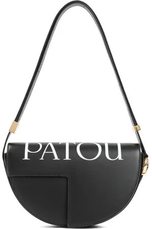 Patou Taske, Dame, Sort, ONE SIZE, Uld, Sort Læder Skuldertaske