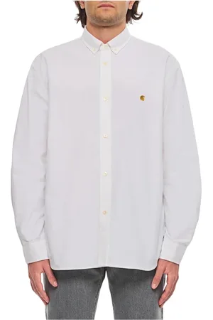 JUNYA WATANABE Skjorte, Herre, Hvid, L, Bomuld, Klassisk Chambray Skjorte