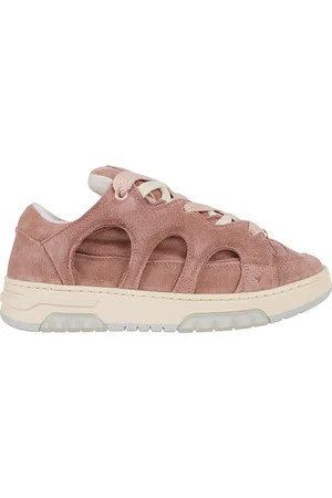 PAURA Sko, Dame, Brun, 39 EU, Bomuld, Rosa & Lilla Sneakers Aw24