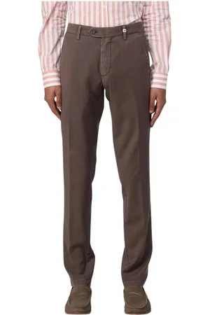 MYTHS Bukser, Herre, Brun, 2XL, Klassiske Brune Straight-Leg Bukser