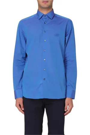 Etro Skjorte, Herre, Blå, L, Blå Skjorte, Tidløs Elegance