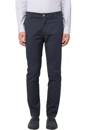 Jeckerson Bukser, Herre, Blå, W30, Uld, Slim Fit Casual Bukser
