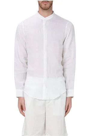 Armani Exchange Skjorte, Herre, Hvid, L, Hvid Skjorte Klassisk Stil