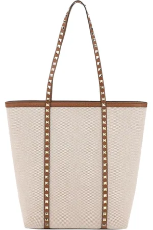 VALENTINO GARAVANI Taske, Dame, , ONE SIZE, Uld, Studded Rockstud Tote Bag