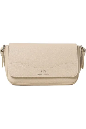 Armani Exchange Taske, Dame, , ONE SIZE, Læder, Sort læder crossbody taske