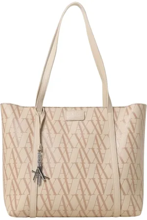 Armani Exchange Taske, Dame, , ONE SIZE, Uld, Elegant Monogram Skuldertaske