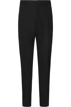 Dsquared2 Bukser, Herre, Sort, M, Uld, Sorte uldbukser med lommer