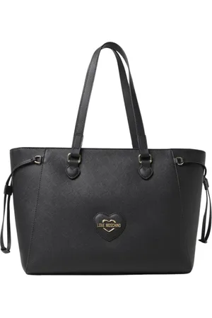 Moschino Taske, Dame, Sort, ONE SIZE, Uld, Sort Skuldertaske Stilfuld Alsidig Tilbehør