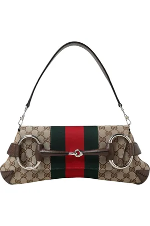 Gucci Taske, Dame, , ONE SIZE, Uld, Elegant Skuldertaske med Tidløs Stil