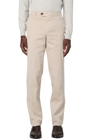 Brunello Cucinelli Bukser, Herre, , 3XL, Tidløse straight leg chinos