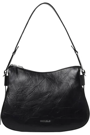 Coccinelle Taske, Dame, Sort, ONE SIZE, Uld, Skulder taske med buet design