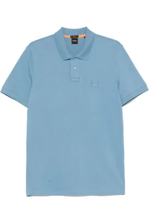 HUGO BOSS Top, Herre, Blå, 2XL, Uld, Stilfuld Sweater til Chef Look