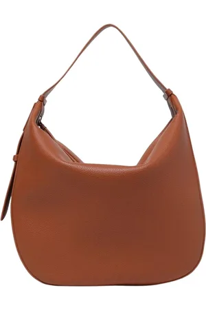 Armani Exchange Taske, Dame, Brun, ONE SIZE, Uld, Elegant Skuldertaske i Læder