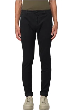 Dondup Bukser, Herre, Sort, W30, Slim Fit Chinos