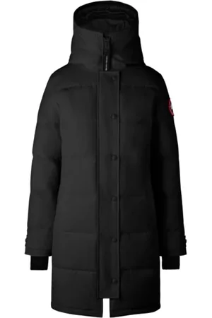 Canada Goose Frakke, Dame, Sort, XS, Bomuld, Nero Aw23 Jakke med aerodynamisk hætte