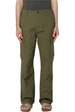 Dickies Bukser, Herre, Grøn, W33, Bomuld, Cargo Bukser Holdbar Klassisk Beige
