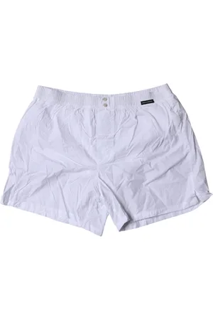 Dolce & Gabbana Undertøj, Herre, Hvid, S, Bomuld, Luksus Bomuld Boxershorts