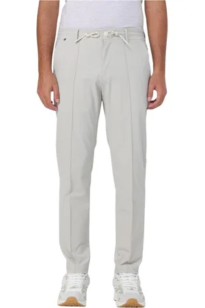 HUGO BOSS Bukser, Herre, Grå, 3XL, Klassiske Grå Bukser til Mænd