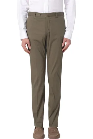 PT Torino Bukser, Herre, Grøn, 2XL, Militær-inspirerede Slim Fit Dress Pants