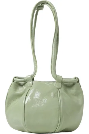 Hereu Taske, Dame, Grøn, ONE SIZE, Læder, Grøn Læder Crossbody Taske