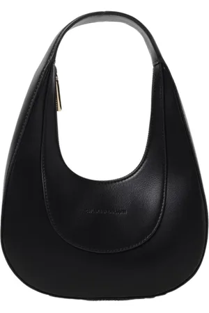 Chiara Ferragni Taske, Dame, Sort, ONE SIZE, Uld, Fuchsia U-formet læder skuldertaske