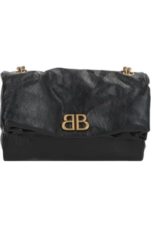 Balenciaga Taske, Dame, Sort, ONE SIZE, Uld, Sort Arena Skuldertaske