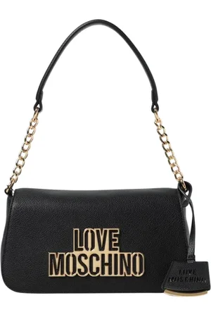 Moschino Taske, Dame, Sort, ONE SIZE, Uld, Elegant Beige Skuldertaske
