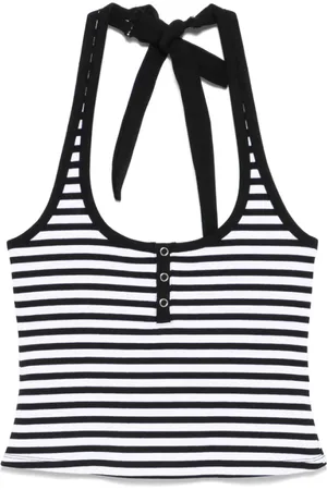 Frankies Bikinis Top, Dame, Sort, XS, Uld, Stilfuld Bikini Top Silho