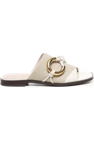 Coccinelle Sko, Dame, , 38 EU, Læder, Sandaler med Metal Detalje