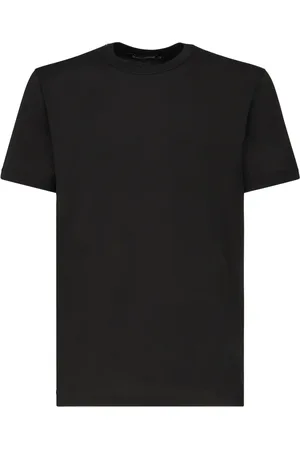 Dolce & Gabbana Top, Herre, Sort, 2XL, Sorte T-shirts og Polos Crew Neck