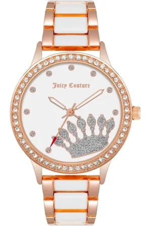 Juicy Couture Tilbehør, Dame, Gul, ONE SIZE, Uld, Fashion Watch