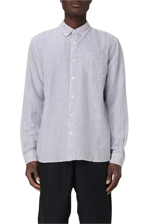 Woolrich Skjorte, Herre, Blå, L, Stribet Casual Skjorte