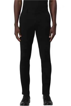 HUGO BOSS Bukser, Herre, Sort, 2XL, Klassiske Sorte SlimFit Dress Pants