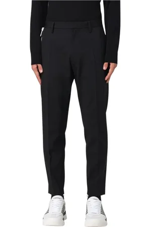 Dsquared2 Bukser, Herre, Sort, XL, Uld, Klassiske uldblandede skaterbukser