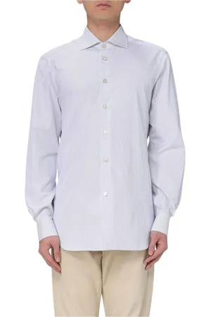 Kiton Skjorte, Herre, Hvid, 4XL, Cashmere, Luksuriøs Cashmere Blend Sweater