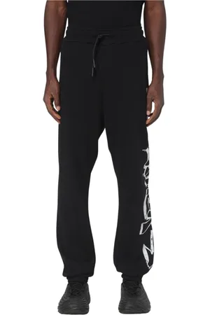 DISCLAIMER Bukser, Herre, Sort, M, Bomuld, Moderne Sorte Sidepanel Sweatpants