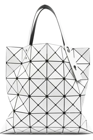Issey Miyake Taske, Dame, Hvid, ONE SIZE, Uld, Stilfuld Tote Taske